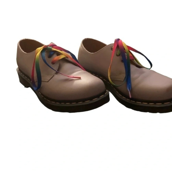 DOC DR. MARTENS Wanama Tan Oxfords Women’s Size US 10 - Picture 3 of 11